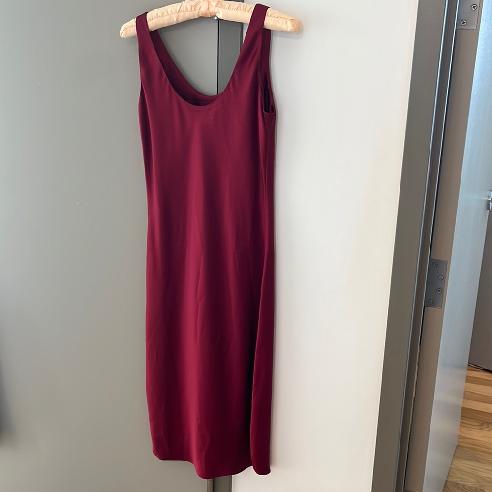 Real Silk Maroon Slip